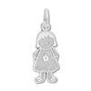 Thumbnail Image 0 of Girl Charm Sterling Silver
