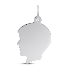Boy Charm Sterling Silver
