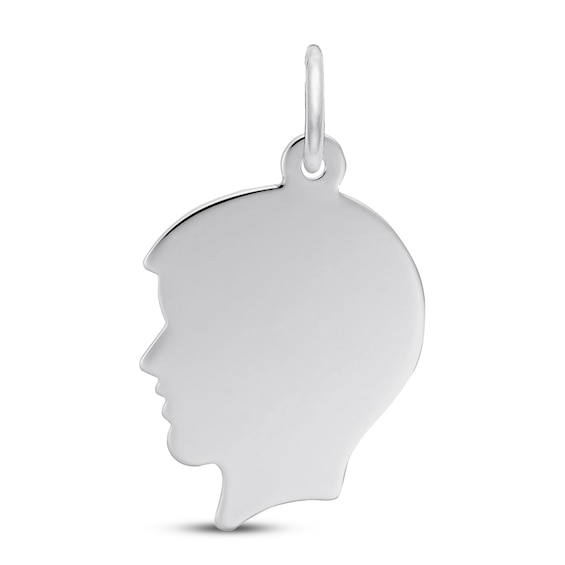 Boy Charm Sterling Silver