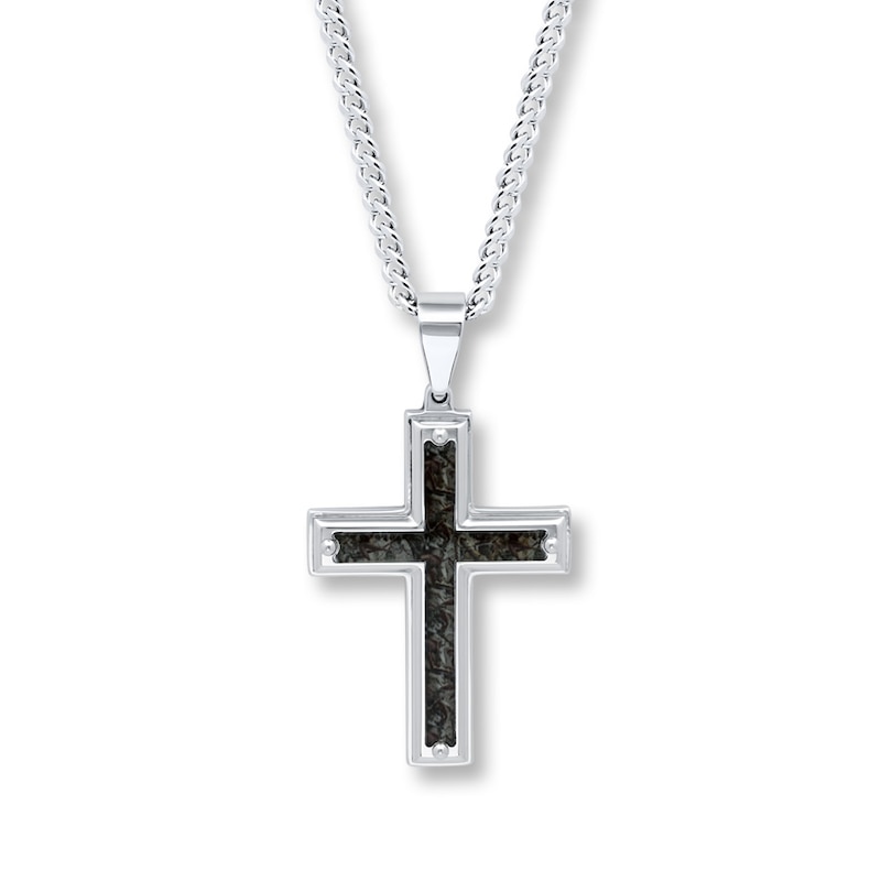 Men's Cross Pendant Necklace