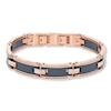 Thumbnail Image 1 of Men's Bracelet Stainless Steel/Ceramic 8.5&quot;
