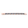Thumbnail Image 2 of Men's Bracelet Stainless Steel/Ceramic 8.5&quot;