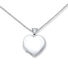 Thumbnail Image 1 of Heart Locket Necklace Sterling Silver