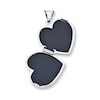 Thumbnail Image 2 of Heart Locket Necklace Sterling Silver