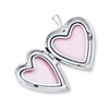 Thumbnail Image 2 of Heart Locket Necklace Forever in my Heart Sterling Silver