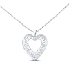 Thumbnail Image 1 of Heart Locket Necklace Sterling Silver