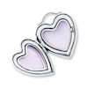 Thumbnail Image 2 of Heart Locket Necklace Always on my Mind Sterling Silver