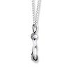 Thumbnail Image 2 of Men's Anchor Necklace Stainless Steel