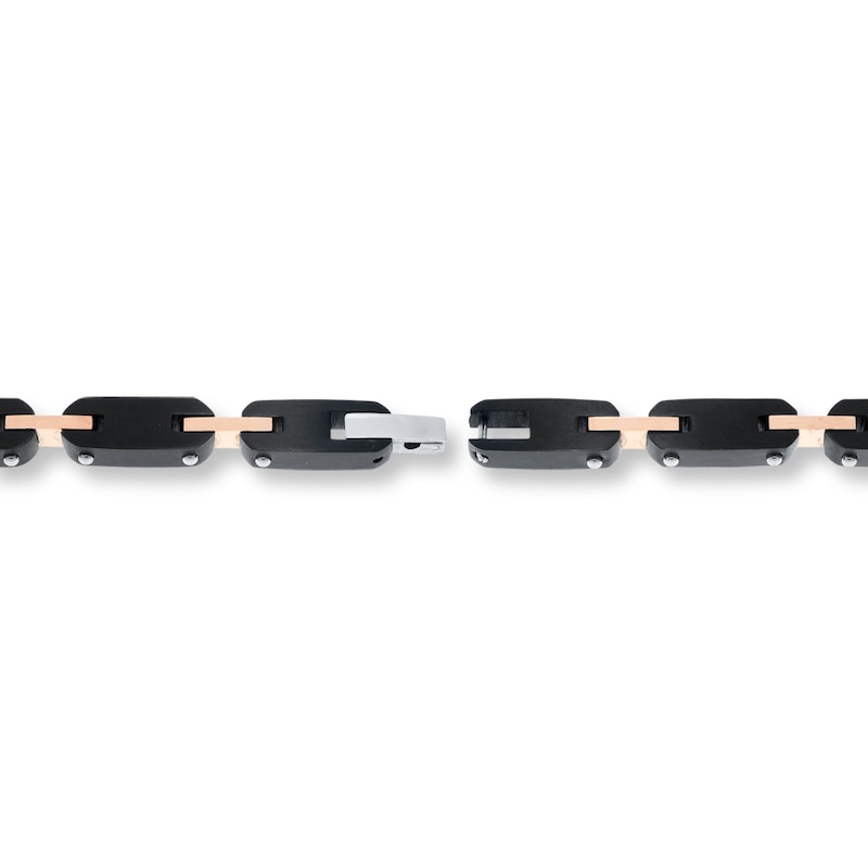 Main Image 2 of Men's Bracelet Stainless Steel 8.25&quot;