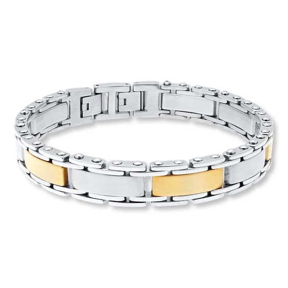 Men's Bracelet Stainless Steel 8.5"