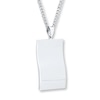 Thumbnail Image 3 of Men's Lord's Prayer Cross Necklace Stainless Steel