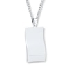 Thumbnail Image 4 of Men's Lord's Prayer Cross Necklace Stainless Steel
