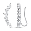 Thumbnail Image 1 of Earring Climbers 1/20 ct tw Diamonds Sterling Silver