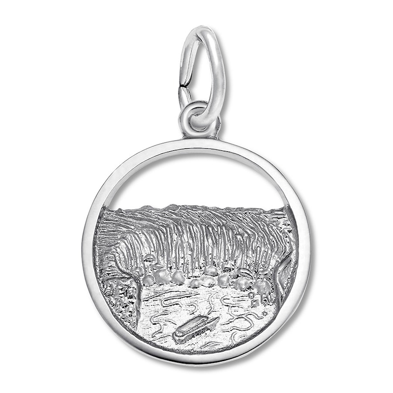 Main Image 1 of Niagara Falls Charm Sterling Silver