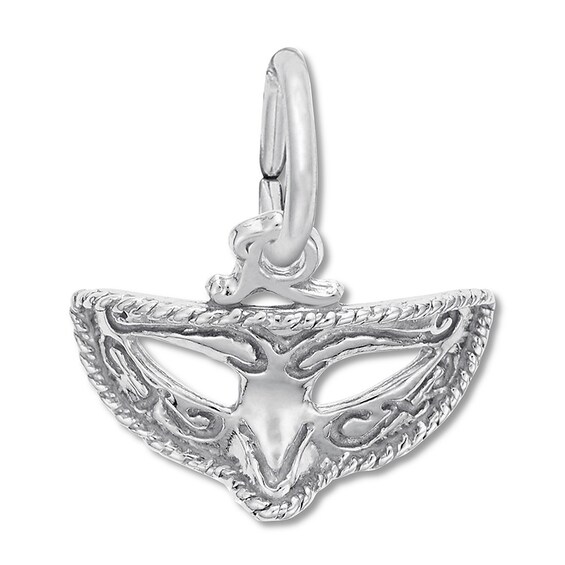 mardi gras mask charm