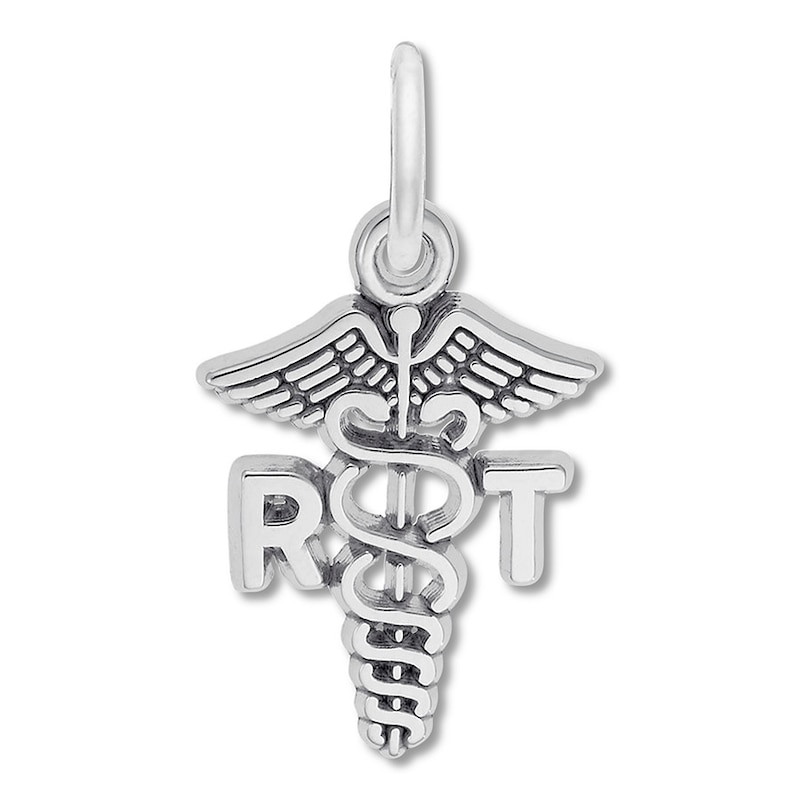 Respiratory Therapist Charm Sterling Silver