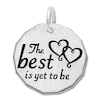 Thumbnail Image 1 of The Best Is Yet to Be Charm Sterling Silver