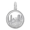 Thumbnail Image 1 of Boston Skyline Charm Sterling Silver