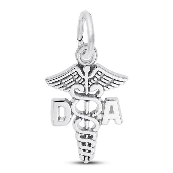 Dental Assistant Charm Sterling Silver