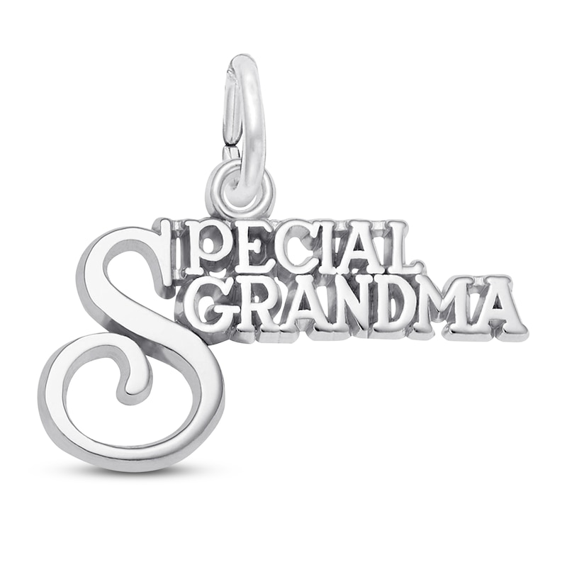 Special Grandma Charm Sterling Silver