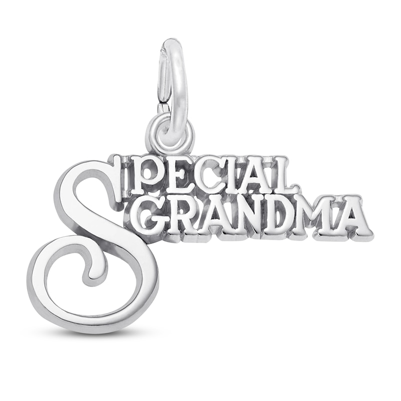 Main Image 1 of Special Grandma Charm Sterling Silver