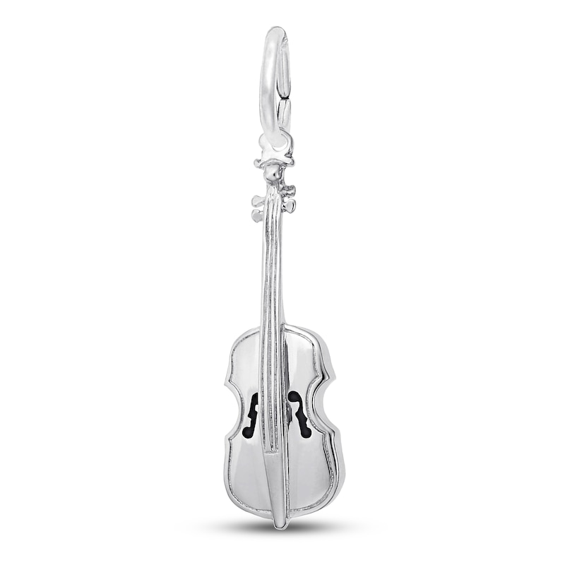 Main Image 1 of Cello Charm Sterling Silver