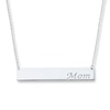 Thumbnail Image 0 of Mom Bar Necklace Sterling Silver