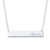 Thumbnail Image 1 of Mom Bar Necklace Sterling Silver