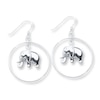 Thumbnail Image 0 of Elephant Earrings Sterling Silver