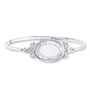 Thumbnail Image 1 of Locket Bangle Bracelet Sterling Silver