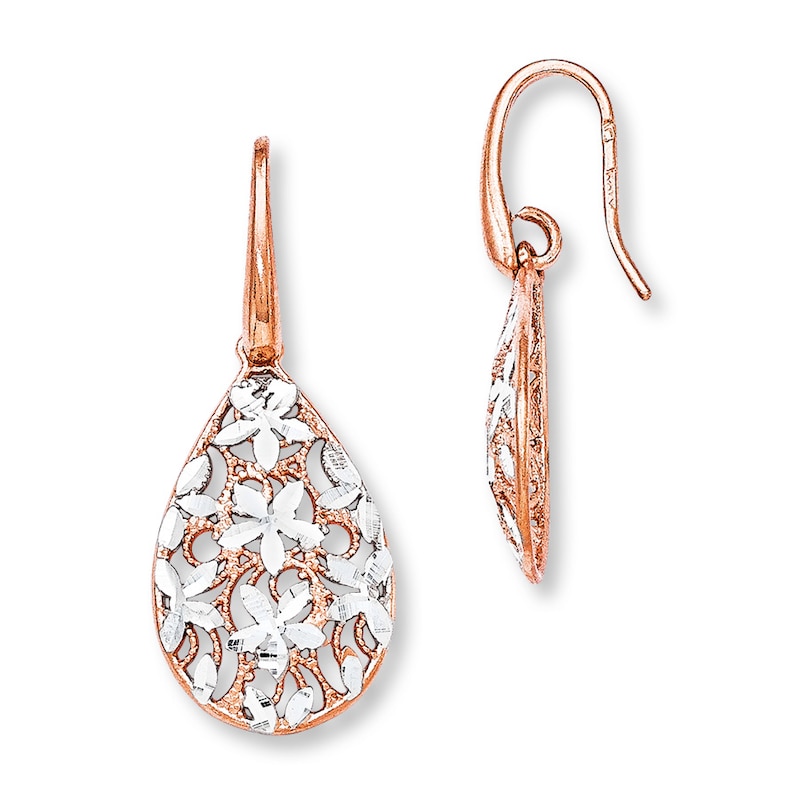 Main Image 1 of Teardrop Earrings Sterling Silver