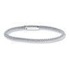 Bead Bracelet Sterling Silver 7.5"