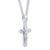 Thumbnail Image 3 of Crucifix Necklace Lord's Prayer Stainless Steel