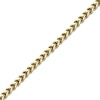 Thumbnail Image 1 of Solid Foxtail Chain Necklace 4mm Yellow Ion-Plated Stainless Steel 22"