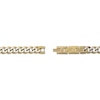Thumbnail Image 3 of Curb Chain Necklace 11mm Yellow Ion-Plated Solid Stainless Steel 22&quot;