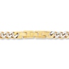 Thumbnail Image 2 of Curb Chain Bracelet Stainless Steel 10&quot; Length