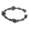 Thumbnail Image 2 of Men's Barb Wire Cuff Bracelet Stainless Steel