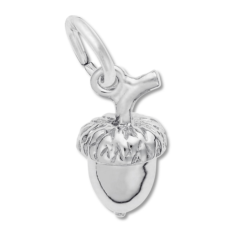 Acorn Charm Sterling Silver