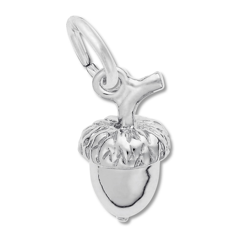 Main Image 1 of Acorn Charm Sterling Silver