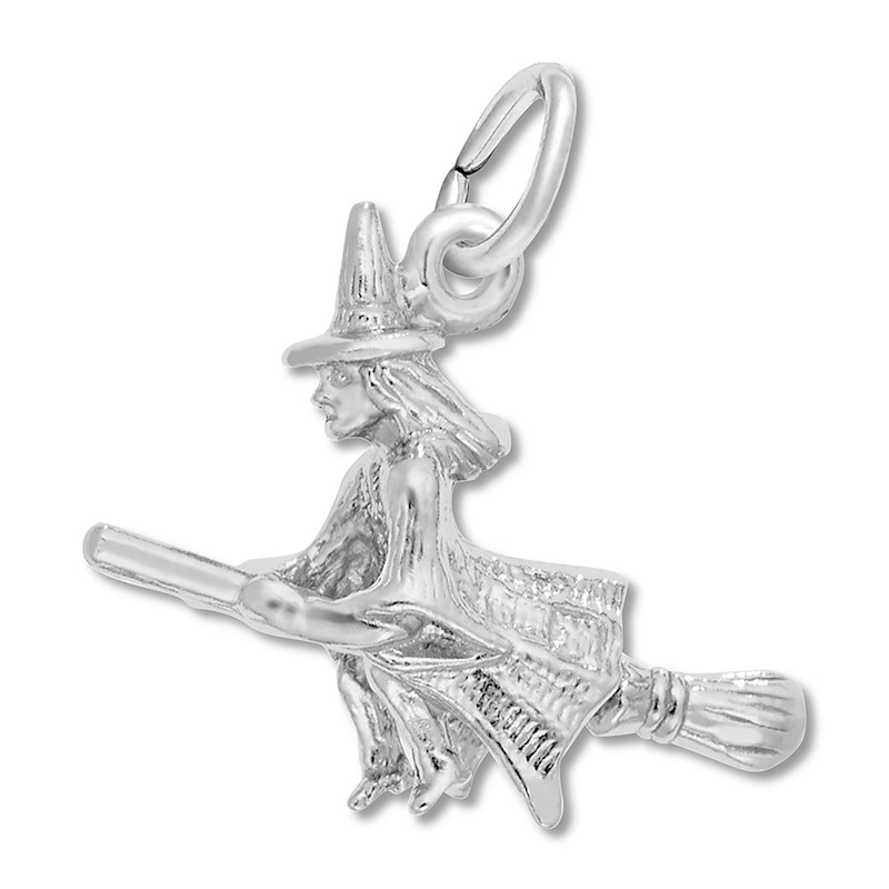 Main Image 1 of Witch Charm Sterling Silver