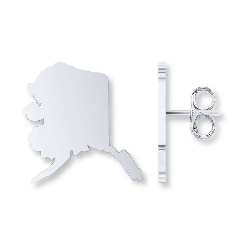 Main Image 1 of Alaska Earrings Sterling Silver