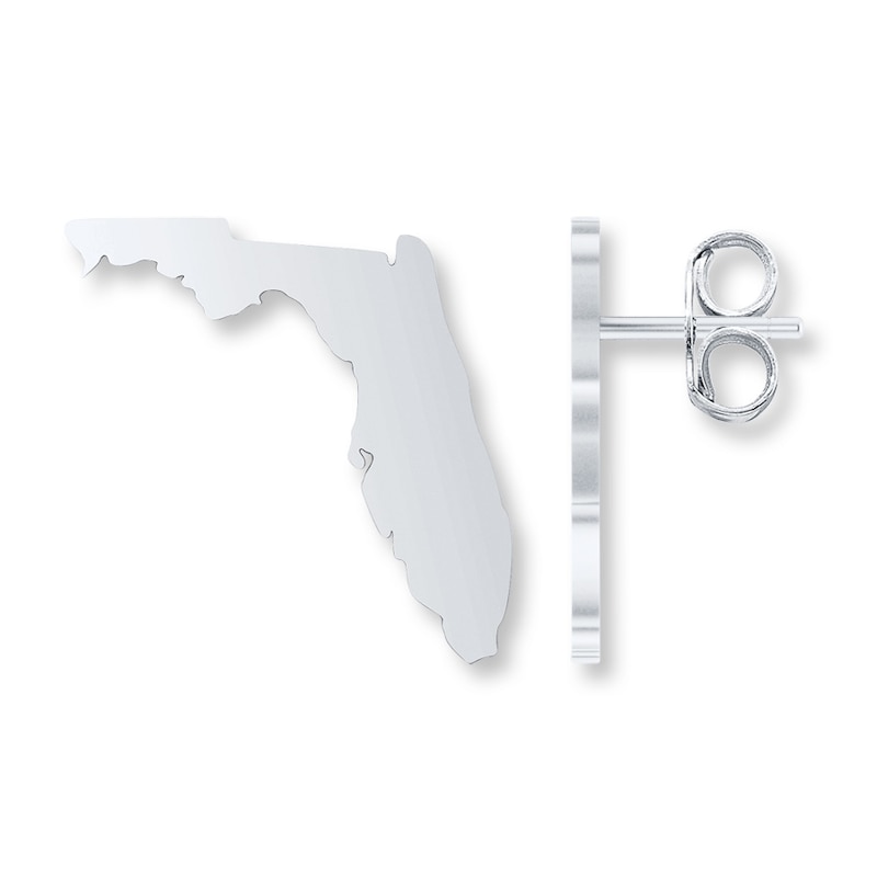 Main Image 1 of Florida Earrings Sterling Silver