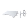 Thumbnail Image 1 of North Carolina Earrings Sterling Silver