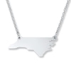 Thumbnail Image 0 of North Carolina State Necklace Sterling Silver