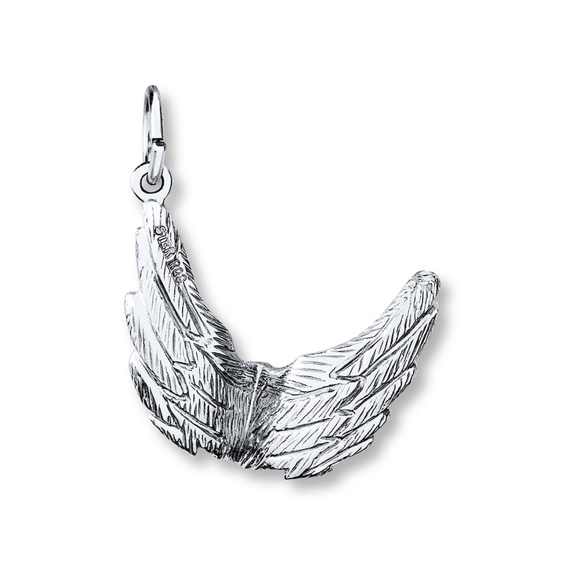 Wings Charm Sterling Silver
