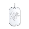 Thumbnail Image 0 of NHL Pittsburgh Penguins Dog Tag Sterling Silver
