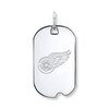 Thumbnail Image 1 of NHL Detroit Red Wings Dog Tag Sterling Silver