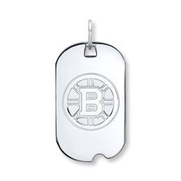 NHL Boston Bruins Dog Tag Sterling Silver