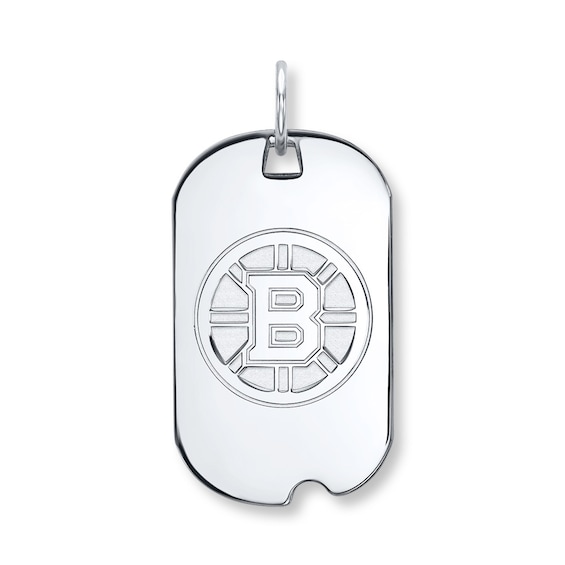 NHL Boston Bruins Dog Tag Sterling Silver