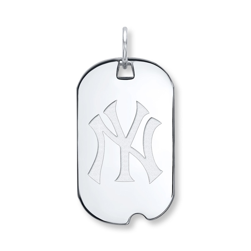 MLB New York Yankees Dog Tag Sterling Silver